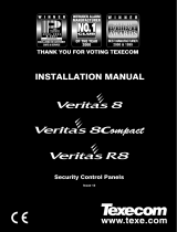 Texecom Veritas 8Compact Installation guide