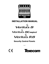 Texecom Veritas R8 Installation guide