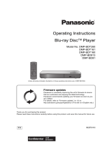 Panasonic DMPBD813EG Owner's manual