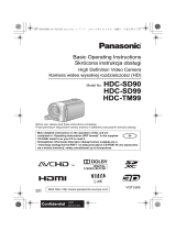Panasonic HDC-SD90 User manual