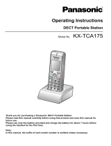 Panasonic KX-TCA275 Operating Instructions Manual