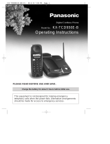 Panasonic KX-TCD950E-B User manual