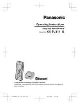 Panasonic KXTU311EWE Operating instructions