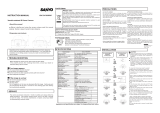 Sanyo VDC-D1785IRVP User manual