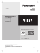 Panasonic TX32AS520B Operating instructions