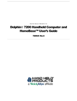 Hand Held Products Dolphin 7200 User manual