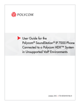 Poly SoundStation IP 7000 Video Integration User guide