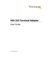 Polycom VIU-323 User manual