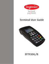 Ingenico EFT930G User manual
