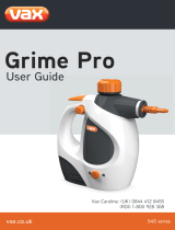 Vax Grime Pro User manual