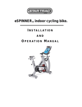 Star Trac eSPINNER Operating instructions