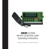 Sailor HC4500 Operating Instructions Manual