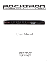 Rocktron Velocity 100LTD Owner's manual