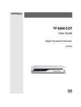 Topfield tf 6000 cot User manual