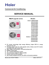 Haier AC18CS1ERA User manual