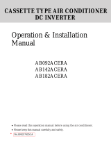 Haier AB182ACERA Operation and Installation Manual