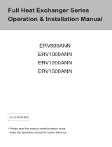 Haier ARV1500ANN Operating instructions