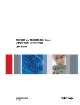Tektronix TDS1000C-EDU Series User manual