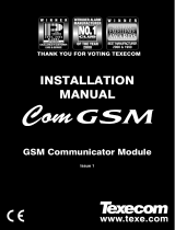 Texecom ComGSM Installation guide