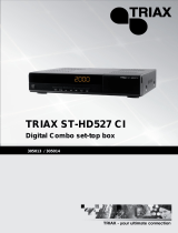 Triax ST-HD527CI User manual