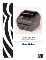 Zebra GK420d User manual