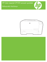 HP Color LaserJet CP1210 Printer series User manual