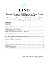Linn LK260 User manual