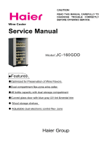 Haier JC 160GDD User manual