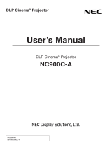 NEC NC900C Owner's manual