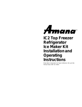 Amana iC2 Installation And Operating Instructions Manual