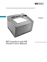 HP LaserJet 5 Owner's manual