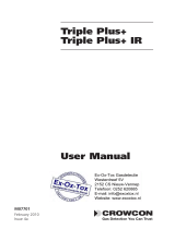 Crowcon Triple Plus+ IR User manual