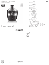Philips HR1832 Owner's manual