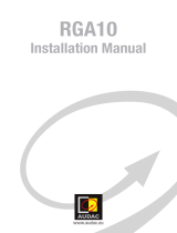 AUDAC RGA10 Installation guide