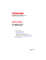 Toshiba AT100 Series User manual