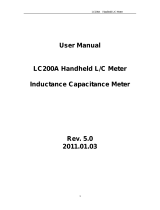 AKSOTRONIK LC200A User manual