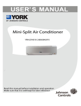 Air-Con Mini Split Air Conditioner Owner's manual