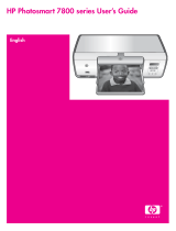 HP Photosmart 7800 Printer series User guide