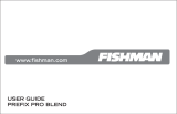 Fishman Prefix Pro Blend User guide