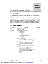 FIC MB05W User manual