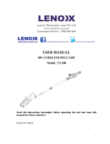 Lenoxx TL100 User manual
