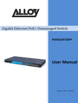 Alloy POEGE24T2SFP User manual