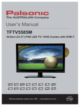 Palsonic TFTV5585M Owner's manual