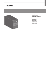 Eaton 5SC1500G User manual