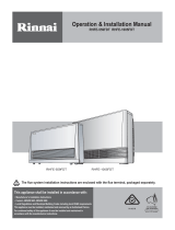 Rinnai RHFE-559FDT / FT Operation & Installation Manual