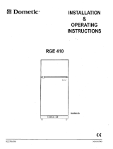 Dometic RGE410 Installation guide