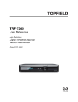 Topfield TRF-7260 User Reference