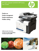 HP Color LaserJet CM3530 Multifunction Printer series User guide