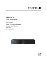 Topfield TRF-2470 User Reference