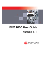 Polycom RMX 1000 User manual